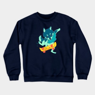 Skater Shiba Crewneck Sweatshirt